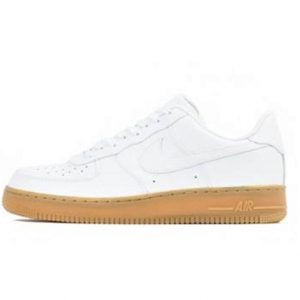 Air Force 1 - rubber sole white