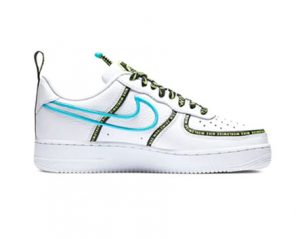 Air Force 1 Worldwide, white-yellow