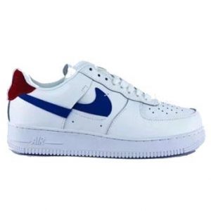 Air Force 1, white-blue-red