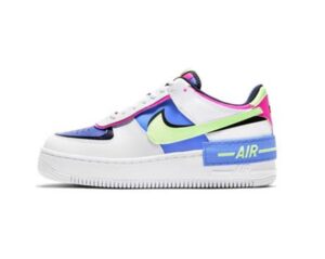 Air Force 1 shadow, blue-yellow-white