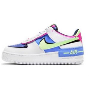 Air Force 1 shadow, blue-yellow-white
