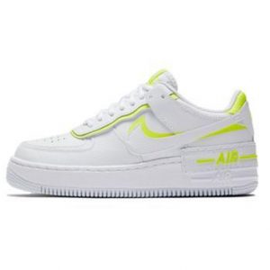 Air Force 1 shadow, white-yellow