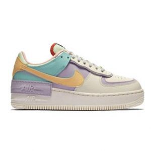Air Force 1 shadow, beige-yelow-blue