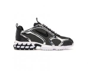 Air Zoom Spiridon Caged Stussy, black-silver