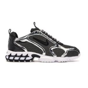 Air Zoom Spiridon Caged Stussy, black-silver