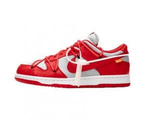 SB Dunk x Off-White x Futura, red