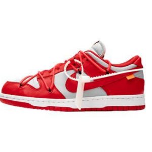 SB Dunk x Off-White x Futura, red