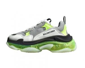 Triple S, white-yellow-green