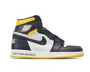 Air Jordan 1, black-yelow