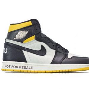 Air Jordan 1, black-yelow