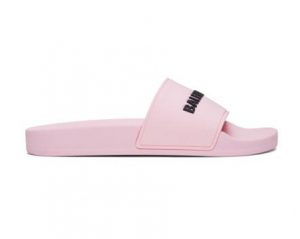 Logo Pool Slides, pink