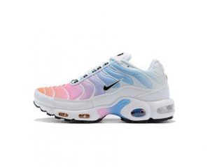 Air Max Plus TN, white-pink-blue