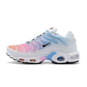 Air Max Plus TN, white-pink-blue