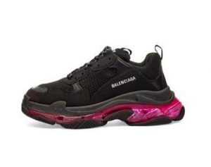 Triple S, black-pink
