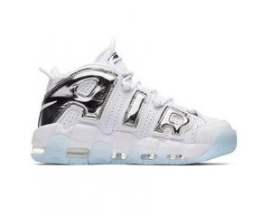 Air Uptempo, white-silver