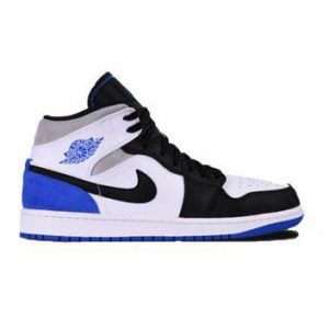 Air Jordan 1, white-bluedark