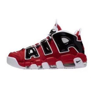 Air Uptempo, red-black