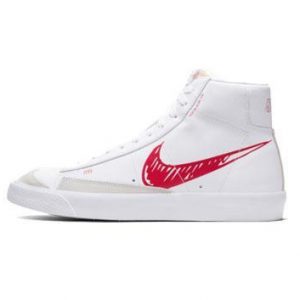 Blazer Mid 77 Sketch, white-red