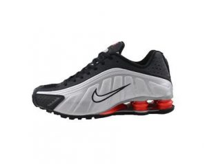 Shox R4, grey-black-red