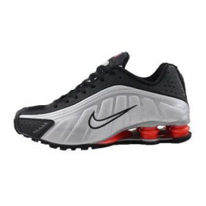 Shox R4, grey-black-red