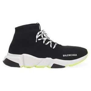 Speed Lace up, black-white-yellow