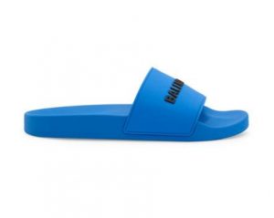 Logo Pool Slides, blue