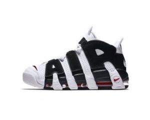 Air Uptempo, white-black