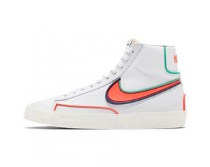 Blazer Mid 853508, white-orange