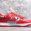 SB Dunk x Off-White x Futura, red - Imagen 3
