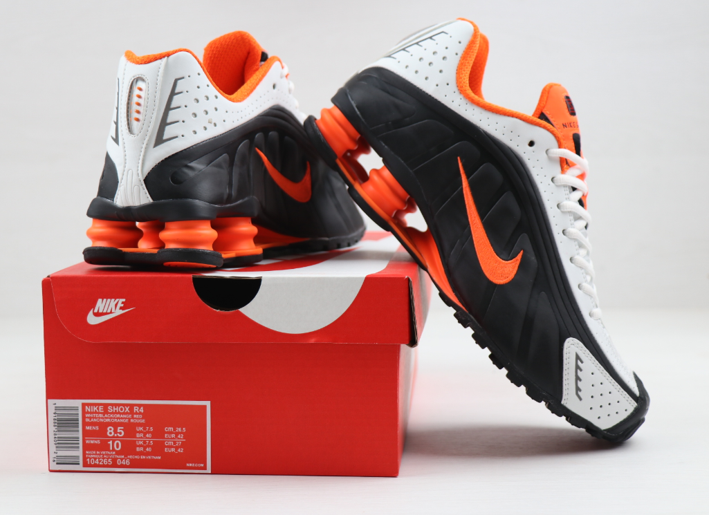 nike shox r4 dutch orange