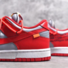 SB Dunk x Off-White x Futura, red - Imagen 4