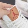 Air Jordan 4, white - Imagen 4