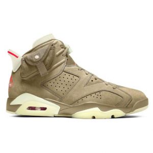 Air Jordan 6 x Travis Scott, british khaki