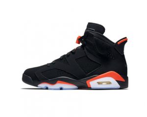 Air Jordan 6, black infrared