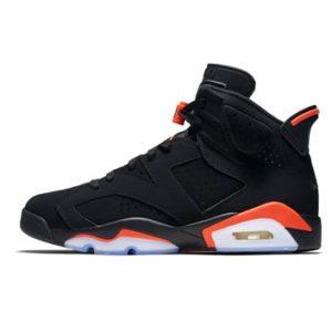 Air Jordan 6, black infrared