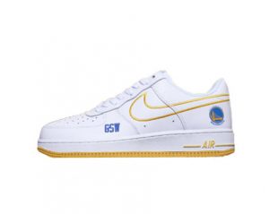 Air Force 1 ’07 TXT “Golden State Warriors”, white-yellow-blue