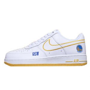 Air Force 1 ’07 TXT “Golden State Warriors”, white-yellow-blue