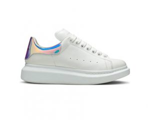 A. McQueen, white-pink