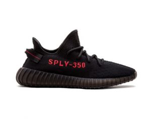 Yeezy Boost 350 v2, black-redline