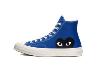 X CDG Comme des Garçon Play, blue