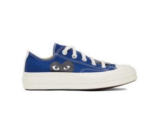 X CDG Comme des Garçon Play Low, blue