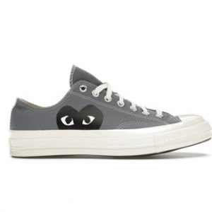 X CDG Comme Des Garçon Play Low, grey