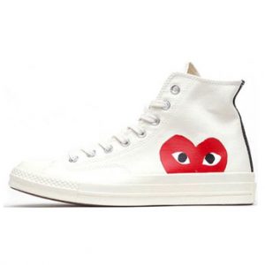 X CDG Comme Des Garçon, white