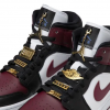 Air Jordan 1 Mid Black Dark Beetrot - Imagen 2
