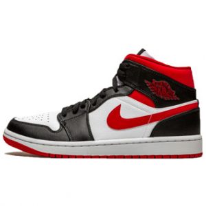 Air Jordan 1 Mid Gym red black white