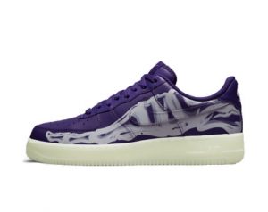 Air Force 1, skeleton purple