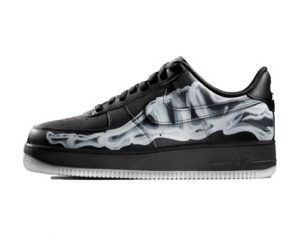 Air Force 1, skeleton black