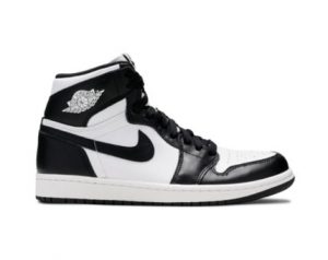 Air Jordan 1 High, black-white