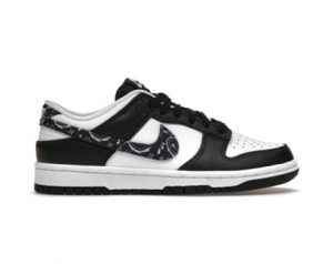 SB Dunk Low Retro, black paisley