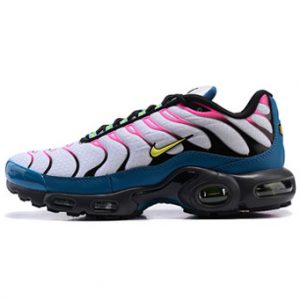 Air Max TN, white-blue-pink